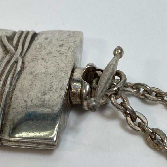 HERMES Accessory B Cover Key Holder Bag Charm SS Silver - Picture 7 of 10